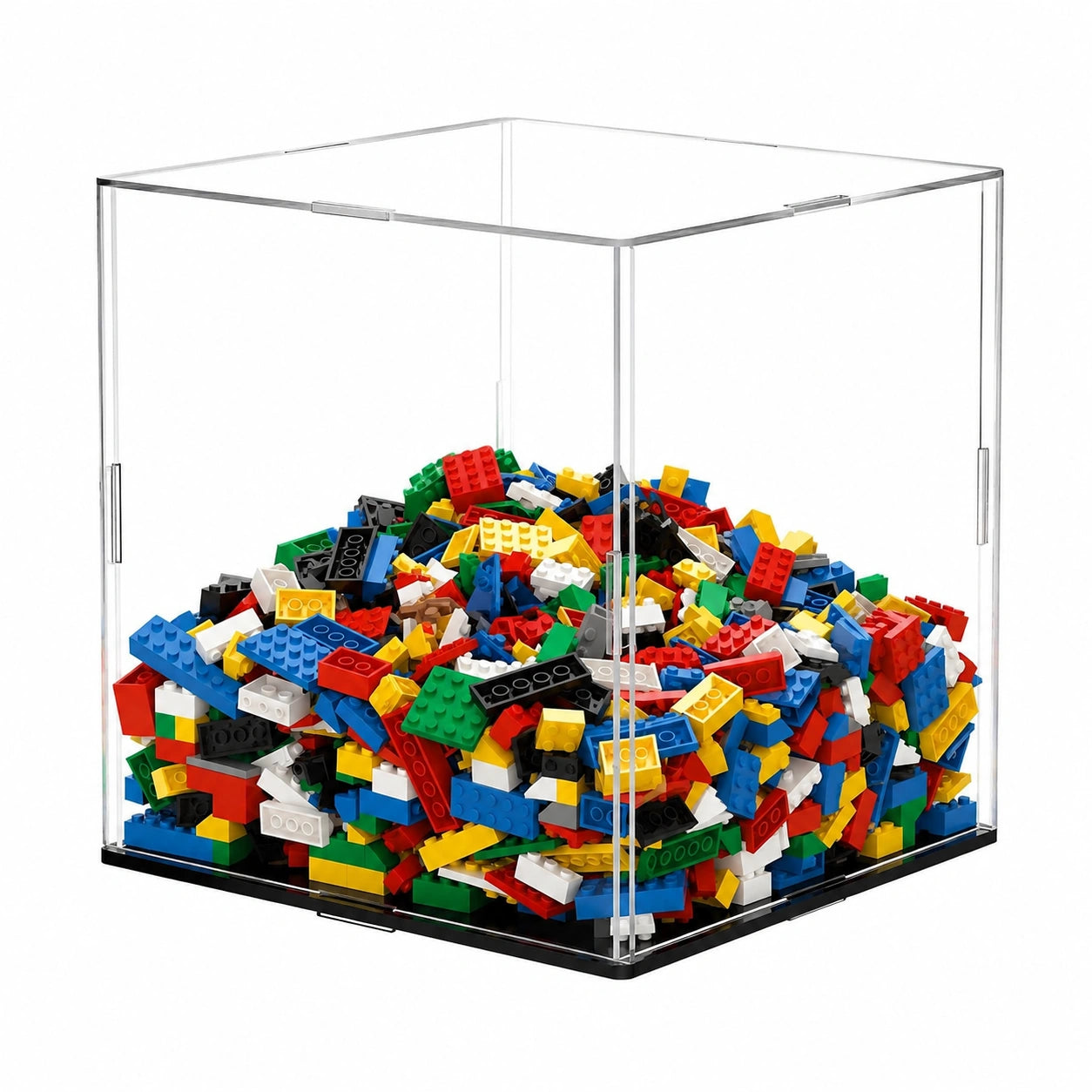 Acryl Vitrine 15x15x20 cm – Hochtransparente Sammlerbox mit Staubschutz für Modelle und Figuren