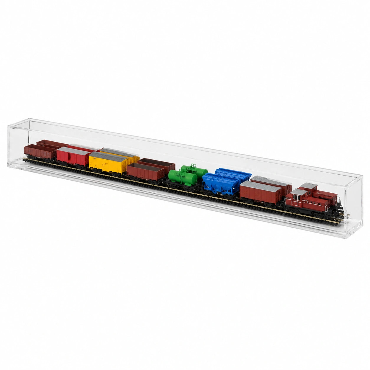 Sora.de Modellbahn Vitrine für H0-Segment
